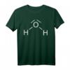 Wasser H2O Chemie Molekül Struktur T-Shirt – Perfektes Geschenk für Chemie-Liebhaber zu Geburtstag, Weihnachten & besonderen Anlässen