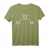 Wasser H2O Chemie Molekül Struktur T-Shirt – Perfektes Geschenk für Chemie-Liebhaber zu Geburtstag, Weihnachten & besonderen Anlässen