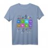 Periodensystem Naturwissenschaft Lehrer Geschenk Chemie T-Shirt - Perfekt für Lehrer, Nerds & Wissenschaftler zu Weihnachten & Geburtstag