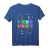 Periodensystem Naturwissenschaft Lehrer Geschenk Chemie T-Shirt - Perfekt für Lehrer, Nerds & Wissenschaftler zu Weihnachten & Geburtstag