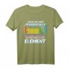 Ich trage dieses Shirt Periodisch Perdionsystem Chemie – Humorvolles Chemie T-Shirt für Studenten, Lehrer und Wissenschaftler