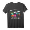 Ich habe alle Lösungen Lustiges Wissenschaft Unisex Chemie T-Shirt – Perfektes Geschenk für Wissenschaftsfans & Nerds