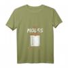 Damen Chemie T-Shirt: Two Moles Per Liter - Wissenschafts Sprüche für Studenten & Lehrer mit V-Ausschnitt