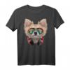 Chihuahua Hund als DJ im Raum-Galaxie-Sonnenbrille T-Shirt – Lustiges Tierdesign für Hunde- und Tierliebhaber