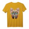Chihuahua Hund als DJ im Raum-Galaxie-Sonnenbrille T-Shirt – Lustiges Tierdesign für Hunde- und Tierliebhaber