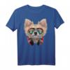 Chihuahua Hund als DJ im Raum-Galaxie-Sonnenbrille T-Shirt – Lustiges Tierdesign für Hunde- und Tierliebhaber