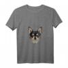 Damen Wauwau Rüde Hündin Hundebesitzer T-Shirt mit V-Ausschnitt - Lustiges Hundemotiv für Hundeliebhaber & Hundequeen