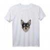 Damen Wauwau Rüde Hündin Hundebesitzer T-Shirt mit V-Ausschnitt - Lustiges Hundemotiv für Hundeliebhaber & Hundequeen