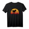 T-Rex Walking Chihuahua – Lustiges Dinosaurier Kurzarm T-Shirt für Hunde- und Dino-Fans