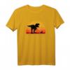 T-Rex Walking Chihuahua – Lustiges Dinosaurier Kurzarm T-Shirt für Hunde- und Dino-Fans
