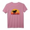 T-Rex Walking Chihuahua – Lustiges Dinosaurier Kurzarm T-Shirt für Hunde- und Dino-Fans