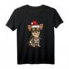 Chihuahua Weihnachten Geschenk - Lustiges Hunde Kostüm T-Shirt für Hundeliebhaber und Züchter zu Weihnachten