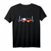 Chile Deutschland Herzschlag Flagge T-Shirt – Zeige deine Liebe zu Chile & Deutschland, perfekt für Reisende und Deutsch-Chilenen