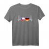 Chile Deutschland Herzschlag Flagge T-Shirt – Zeige deine Liebe zu Chile & Deutschland, perfekt für Reisende und Deutsch-Chilenen