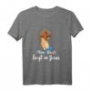 Christentum Christ Religion HapOwl T-Shirt – Religiöses Geschenk für Christen, Gläubige, Taufe, Konfirmation & Kommunion