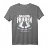Christus Jesus Christ Kirche Gott T-Shirt mit Psalm 34,15 - Lustiges Geschenk für Christen, Gläubige & Kirchenbesucher