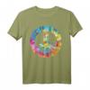 Menschenrechte Peace Symbol T-Shirt – Tye Dye Bewusstseins Tee für soziale Gerechtigkeit, LGBTQ+ Unterstützung, Frieden und Liebe