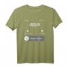 Christliches Jesus Christus Design T-Shirt – Lustiges Glaubensgeschenk für Christen zu Ostern, Weihnachten & Kirchentreffen