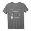 Christliches Jesus Christus Design T-Shirt – Lustiges Glaubensgeschenk für Christen zu Ostern, Weihnachten & Kirchentreffen