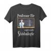Professor In Shishalogie Wasserpfeife Rauchen T-Shirt für Männer – Perfektes Geschenk für Shisha Liebhaber & Fans der Wasserpfeife