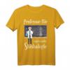Professor In Shishalogie Wasserpfeife Rauchen T-Shirt für Männer – Perfektes Geschenk für Shisha Liebhaber & Fans der Wasserpfeife