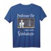 Professor In Shishalogie Wasserpfeife Rauchen T-Shirt für Männer – Perfektes Geschenk für Shisha Liebhaber & Fans der Wasserpfeife