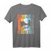Vintage Computer Flüsterer Retro Informatiker Nerd T-Shirt – Lustiges Geschenk für Programmierer, Webentwickler & IT-Profis zu Geburtstag & Weihnachten