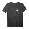 Lustiges Informatiker Programmierer CPU Herz Platine T-Shirt – Geschenkidee für Nerds, Softwareentwickler & IT-Profis zu Geburtstag & Weihnachten