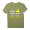 Informatiker Quietscheente - Bugfix Coder Geschenk Bugs T-Shirt für Männer und Frauen zum Geburtstag oder Weihnachten