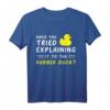 Informatiker Quietscheente - Bugfix Coder Geschenk Bugs T-Shirt für Männer und Frauen zum Geburtstag oder Weihnachten