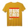 Run CMD T-Shirt | Computer Nerd Humor Shirt - Perfektes Geschenk für Programmierer, Software Entwickler & Nerds zu Weihnachten, Vatertag & Muttertag
