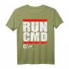 Run CMD T-Shirt | Computer Nerd Humor Shirt - Perfektes Geschenk für Programmierer, Software Entwickler & Nerds zu Weihnachten, Vatertag & Muttertag