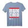 Run CMD T-Shirt | Computer Nerd Humor Shirt - Perfektes Geschenk für Programmierer, Software Entwickler & Nerds zu Weihnachten, Vatertag & Muttertag