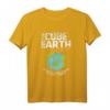 Würfelerde, flache Erde, Verschwörungstheorie T-Shirt - Humorvolles Geschenk für Flat Earth Mitglieder & Verschwörungstheoretiker