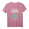 Würfelerde, flache Erde, Verschwörungstheorie T-Shirt - Humorvolles Geschenk für Flat Earth Mitglieder & Verschwörungstheoretiker