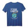 Würfelerde, flache Erde, Verschwörungstheorie T-Shirt - Humorvolles Geschenk für Flat Earth Mitglieder & Verschwörungstheoretiker