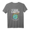 Würfelerde, flache Erde, Verschwörungstheorie T-Shirt - Humorvolles Geschenk für Flat Earth Mitglieder & Verschwörungstheoretiker