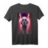 Löwe Cyber Punk Tier T-Shirt - Futuristisches Sci-Fi Design mit Maschine und Technologie für Männer, Frauen, Jungen & Mädchen