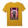 Löwe Cyber Punk Tier T-Shirt - Futuristisches Sci-Fi Design mit Maschine und Technologie für Männer, Frauen, Jungen & Mädchen