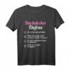Dachdecker T-Shirt mit Zunftwappen - Handwerker Geschenk für Dachdecker, Zimmerer, Schreiner & Bauhandwerker