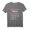 Dachdecker T-Shirt mit Zunftwappen - Handwerker Geschenk für Dachdecker, Zimmerer, Schreiner & Bauhandwerker