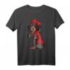 Lustiges Dackel mit Aufschrift 'I Love Mom Tattoo' T-Shirt – Perfektes Muttertagsgeschenk für Hundemütter und Familienmitglieder