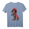 Lustiges Dackel mit Aufschrift 'I Love Mom Tattoo' T-Shirt – Perfektes Muttertagsgeschenk für Hundemütter und Familienmitglieder