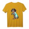 Dackel Dog Tattoo I Love Mom Hundemama T-Shirt – Perfektes Muttertagsgeschenk für Dackel-Liebhaberinnen
