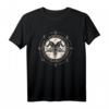 Ziegenkopf-Teufel Gothic T-Shirt mit Dämonen- und Satanismus-Motiv – Mystische okkulte Kunst für Gothic- und Okkult-Liebhaber