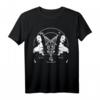 Sexy Bad Nonne Satanische Nonne Dämon T-Shirt - Provokantes Gothic Design für Damen