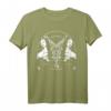 Sexy Bad Nonne Satanische Nonne Dämon T-Shirt - Provokantes Gothic Design für Damen