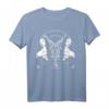 Sexy Bad Nonne Satanische Nonne Dämon T-Shirt - Provokantes Gothic Design für Damen