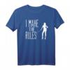 I Make The Rules Domina Satan Dämon Devil T-Shirt – Feministisches BDSM & Femdom Power-Shirt für Frauen und Fetischisten