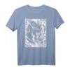 Backprint Japanische Oni Maske Dämon Bushido Maske Samurai T-Shirt – Anime, Manga & Japanische Kultur für Otaku und Kunstliebhaber